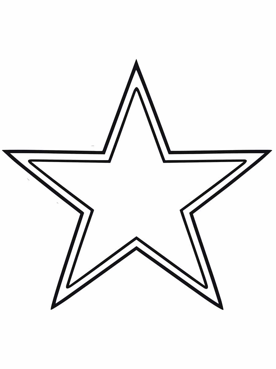 Star Templates for printing and coloring