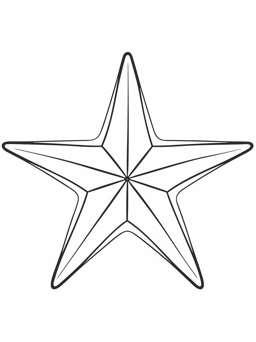 Starfish to color