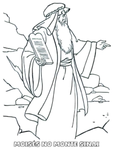 Ten Commandments Coloring Pages