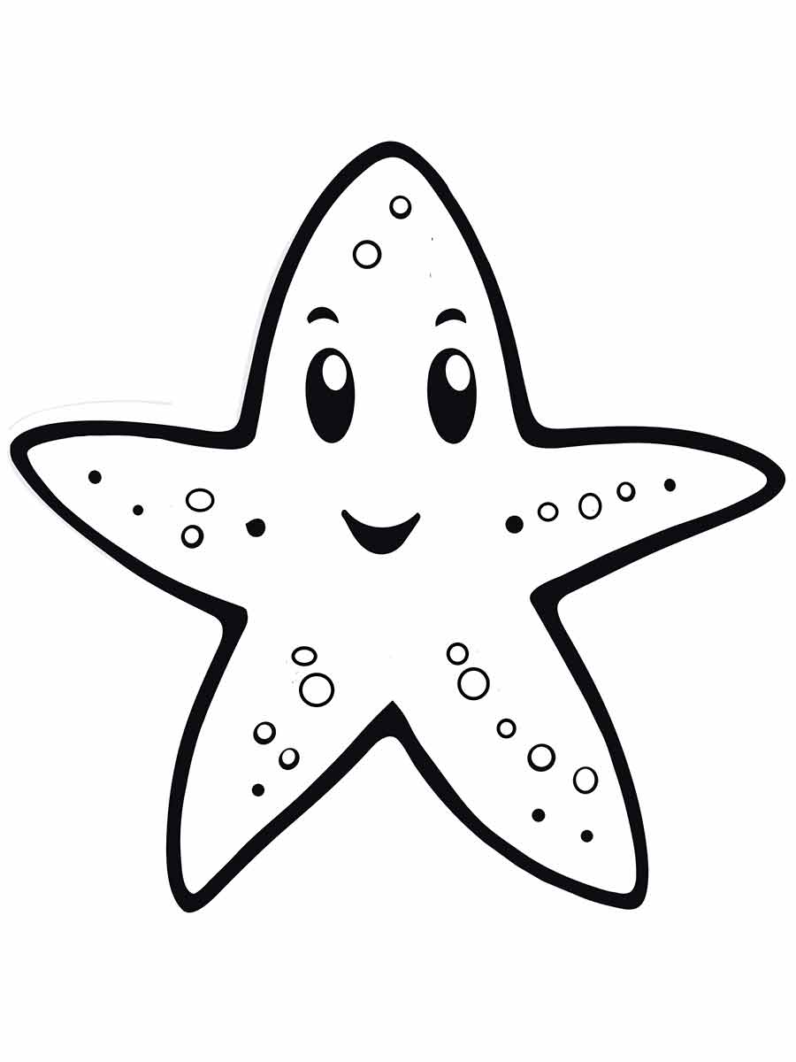 85 Star Coloring Pages For Kids