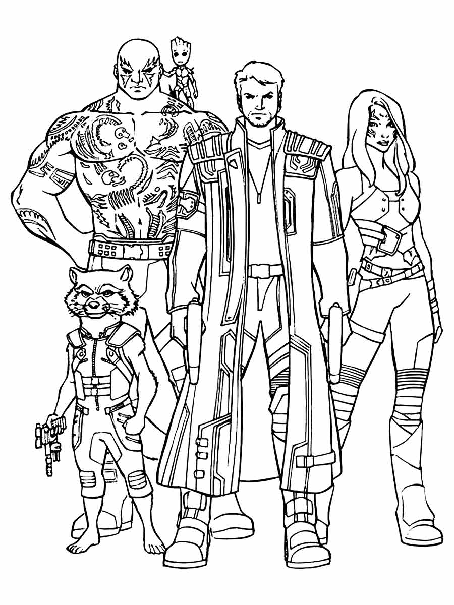 Avengers Coloring Pages