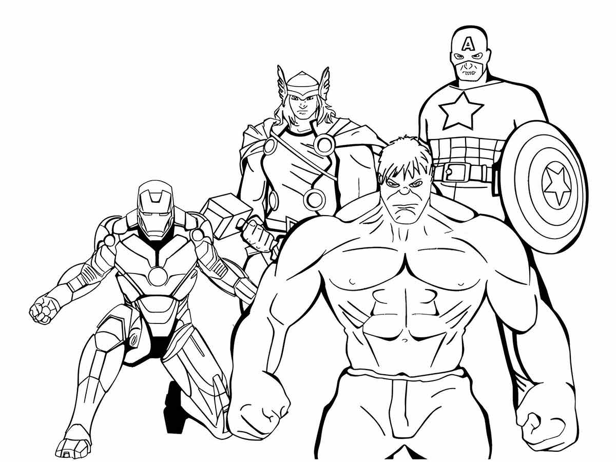 Avengers Coloring Pages