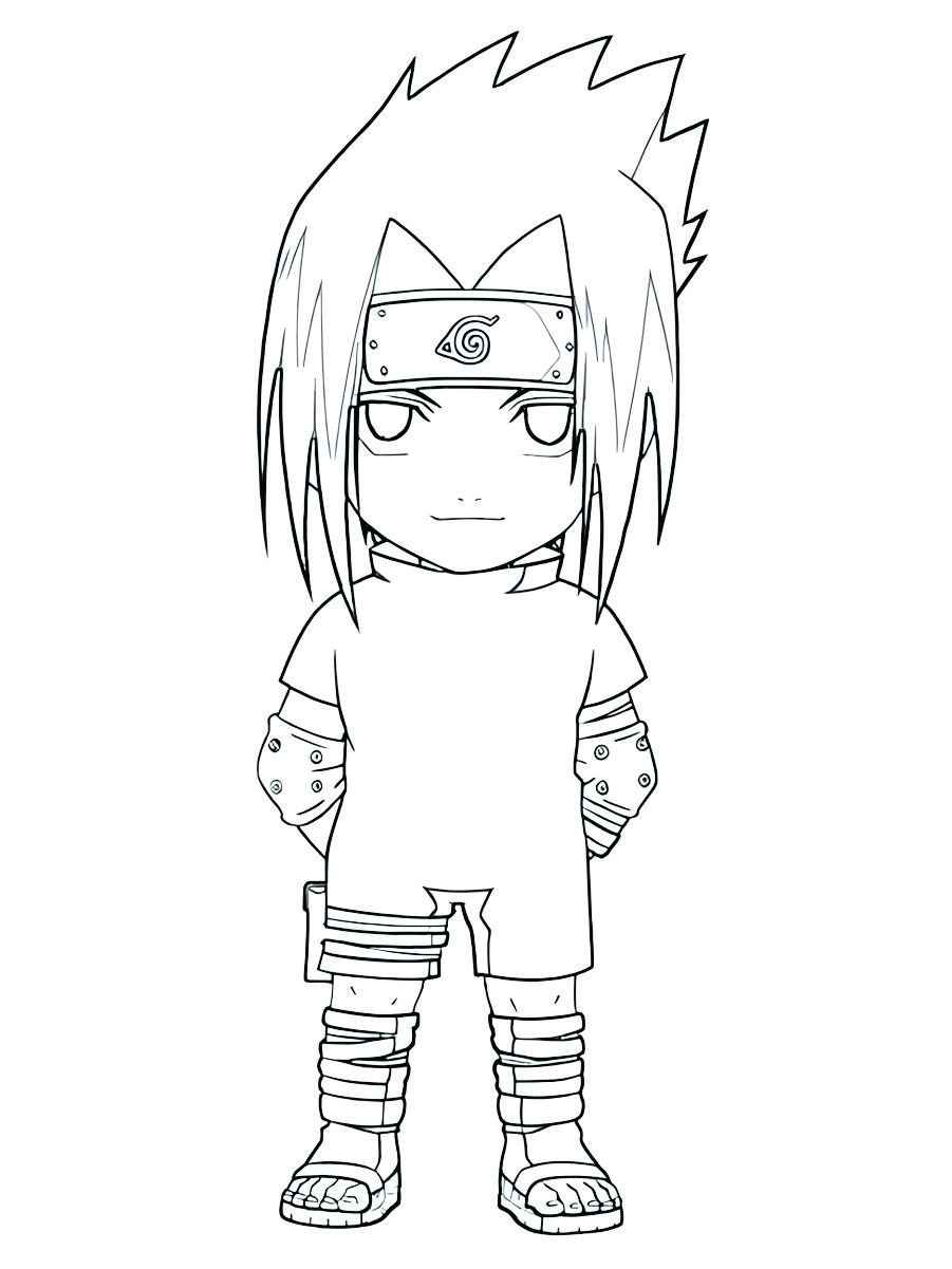 Baby Naruto coloring page