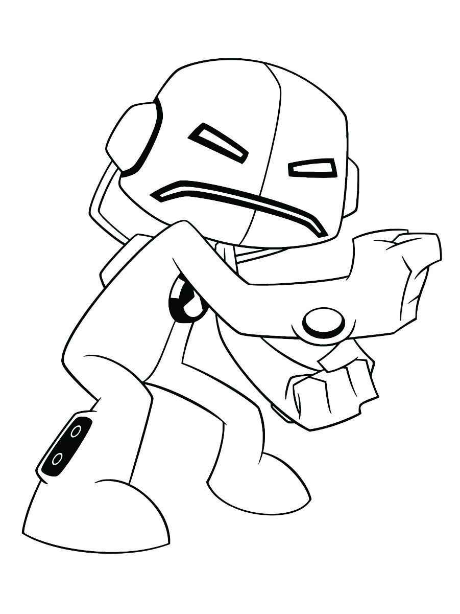 Ben 10 character coloring page 46