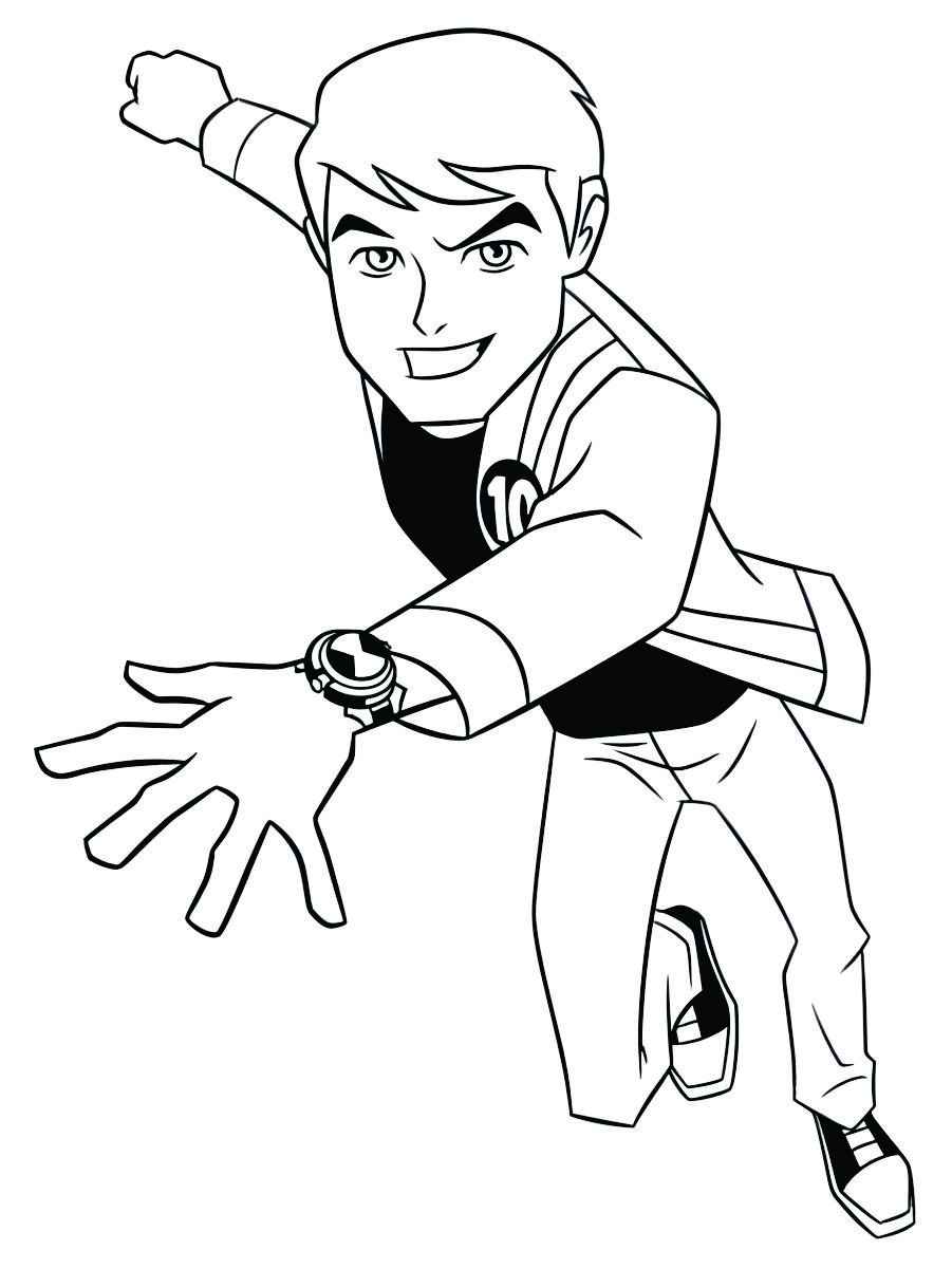 Ben 10 coloring page 14