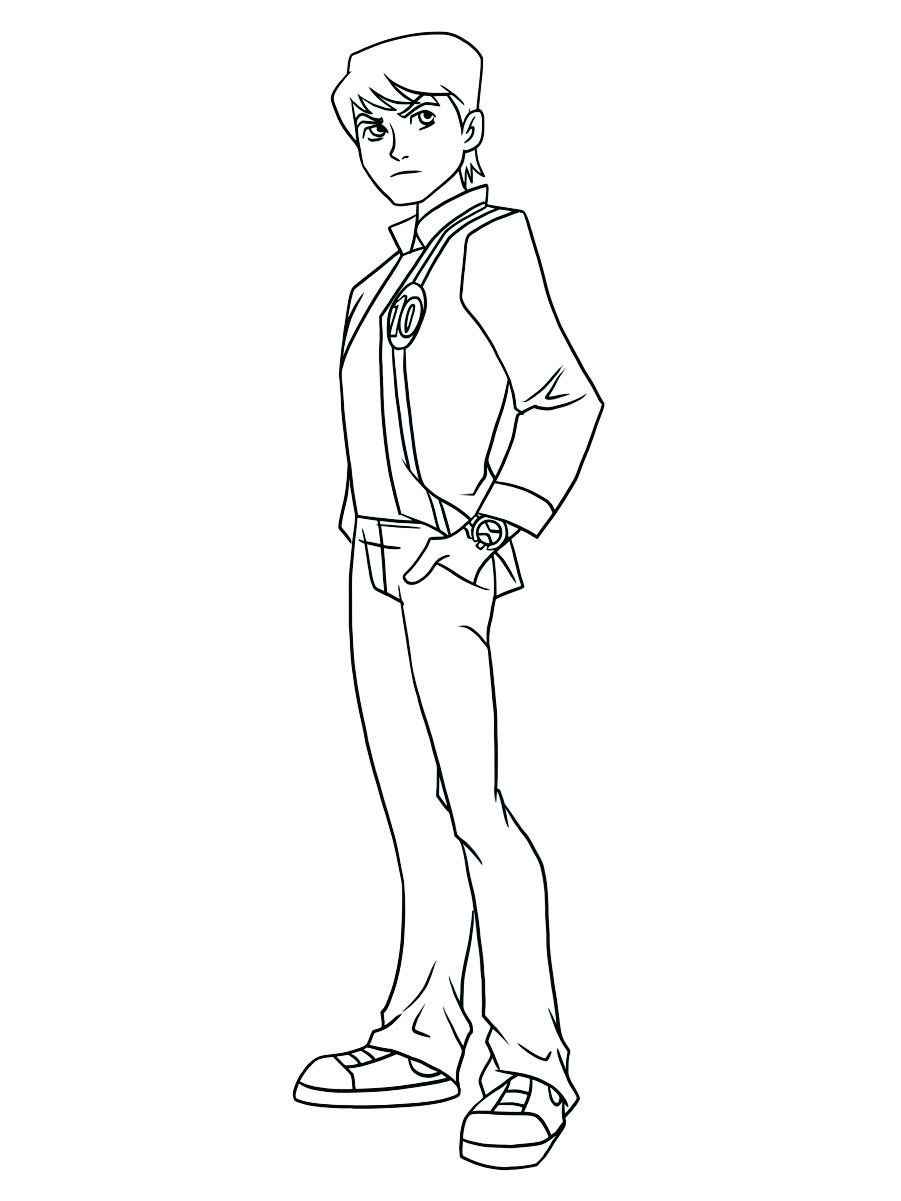 Ben 10 coloring page 16