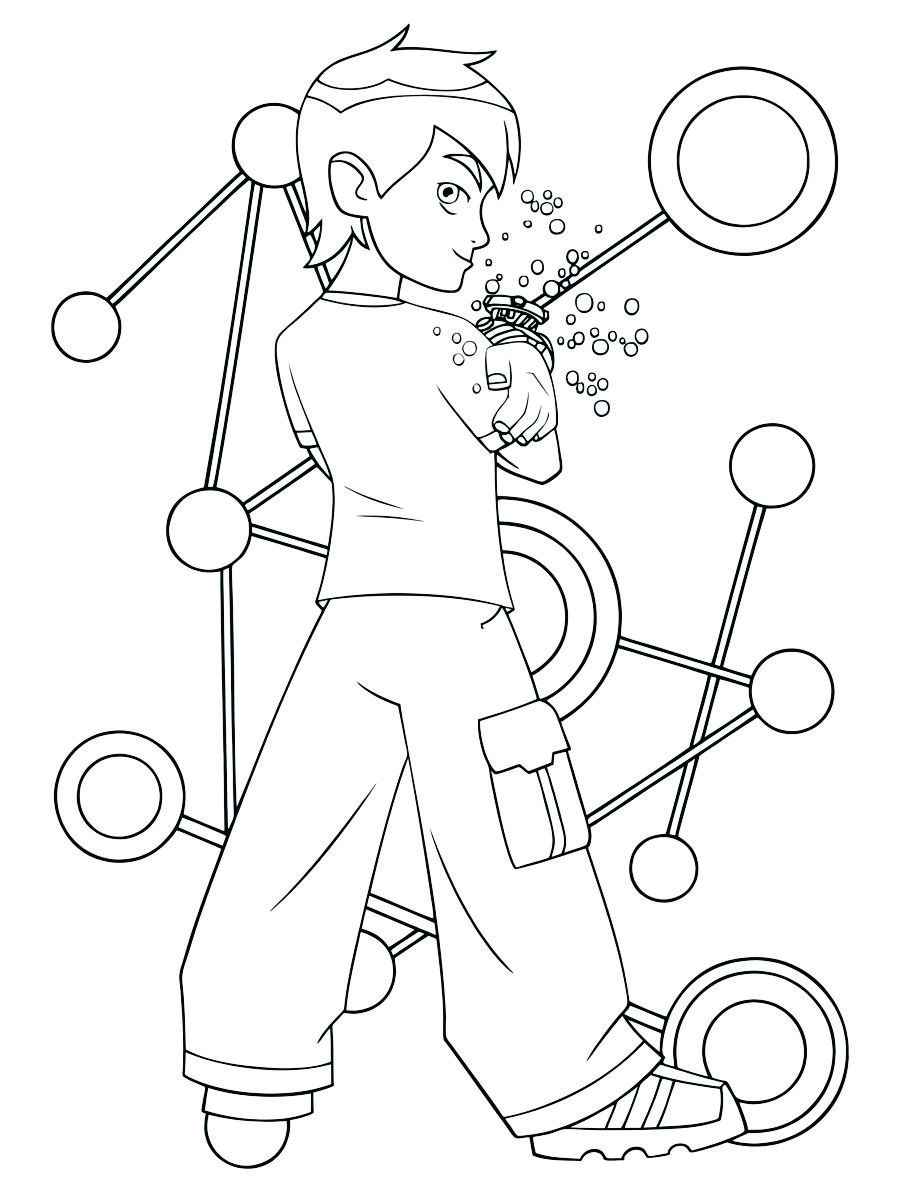 Ben 10 coloring page 21