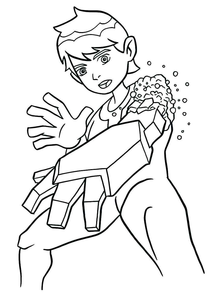 Ben 10 coloring page 22