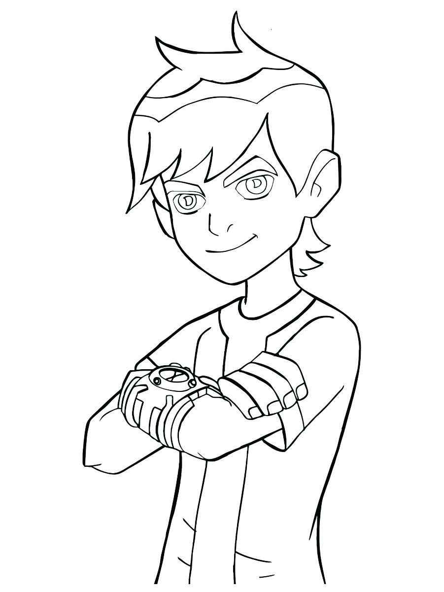 Ben 10 coloring page 23