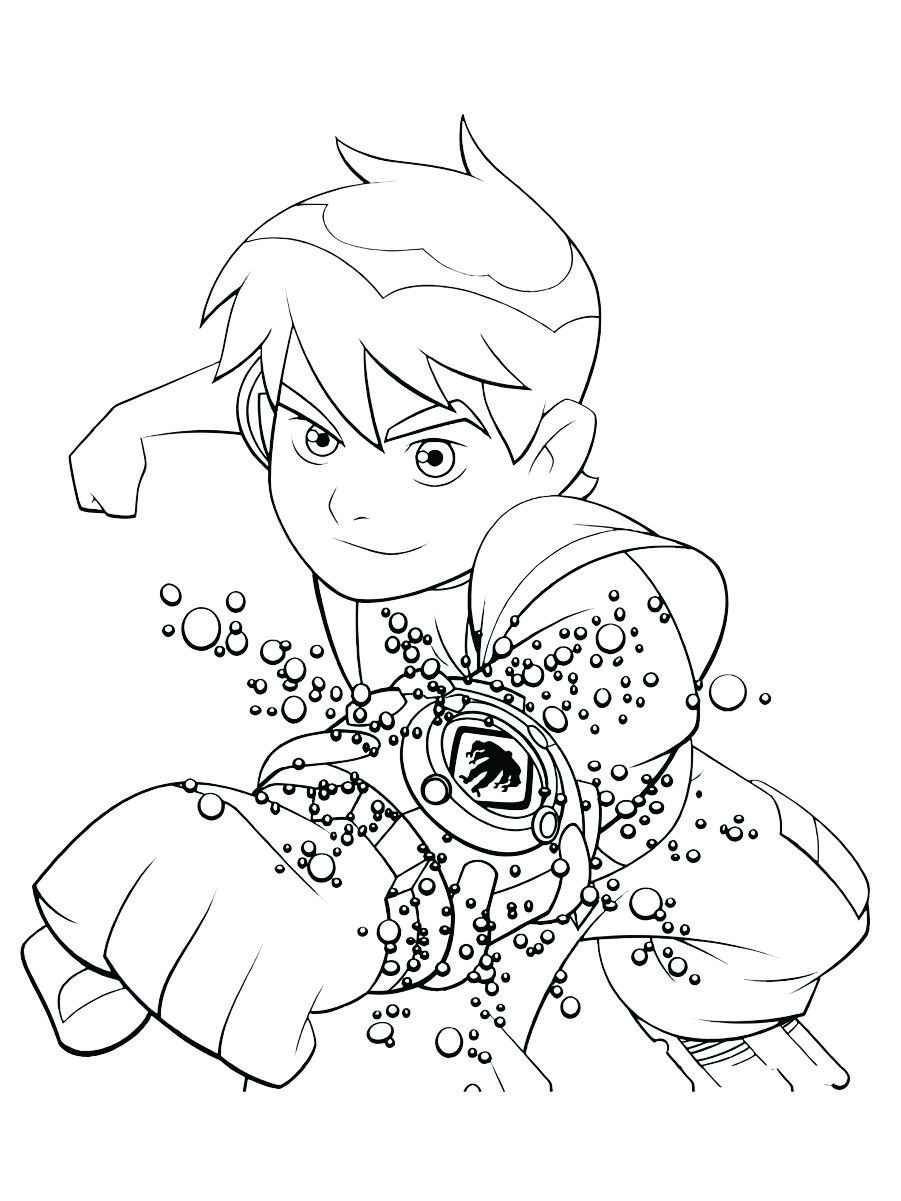 Ben 10 coloring page 24