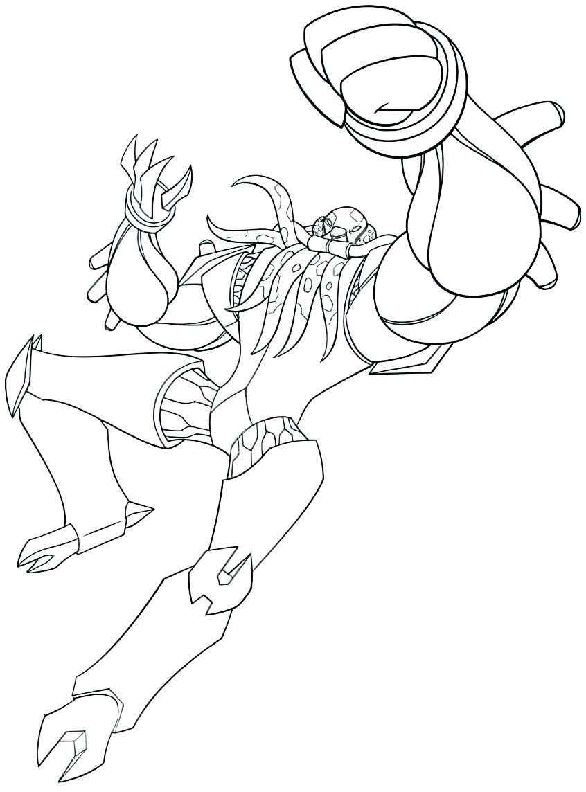 Ben 10 coloring page 53