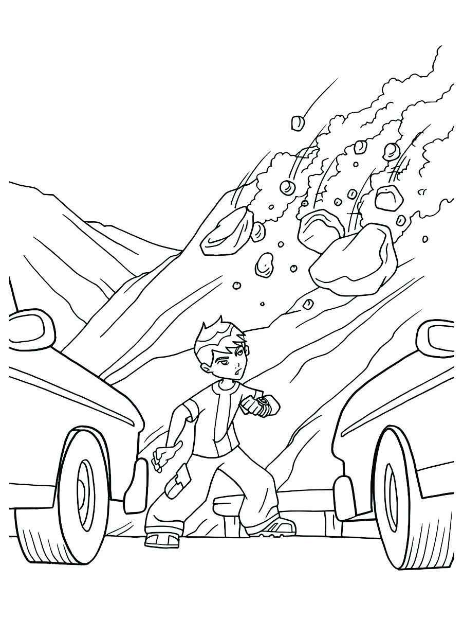 Ben 10 coloring page 56