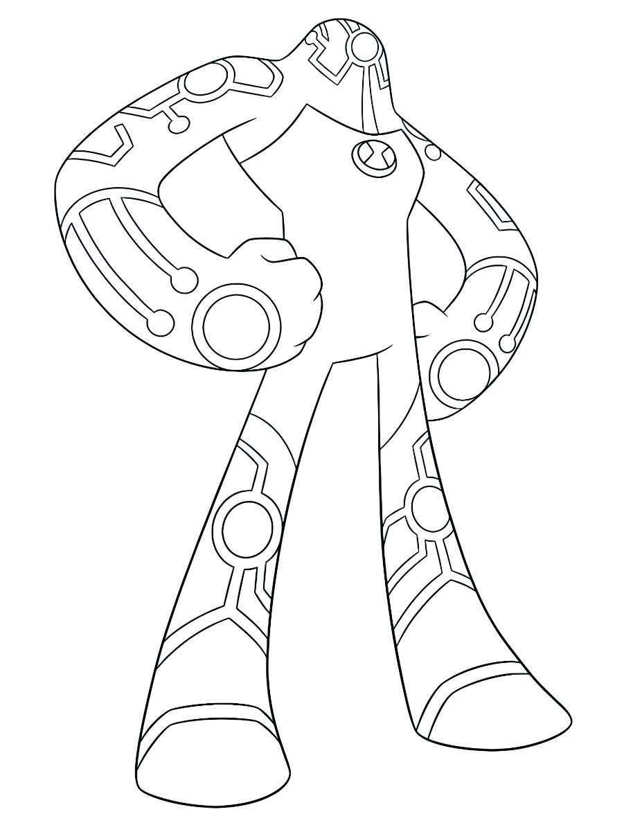 Ben 10 coloring page 59