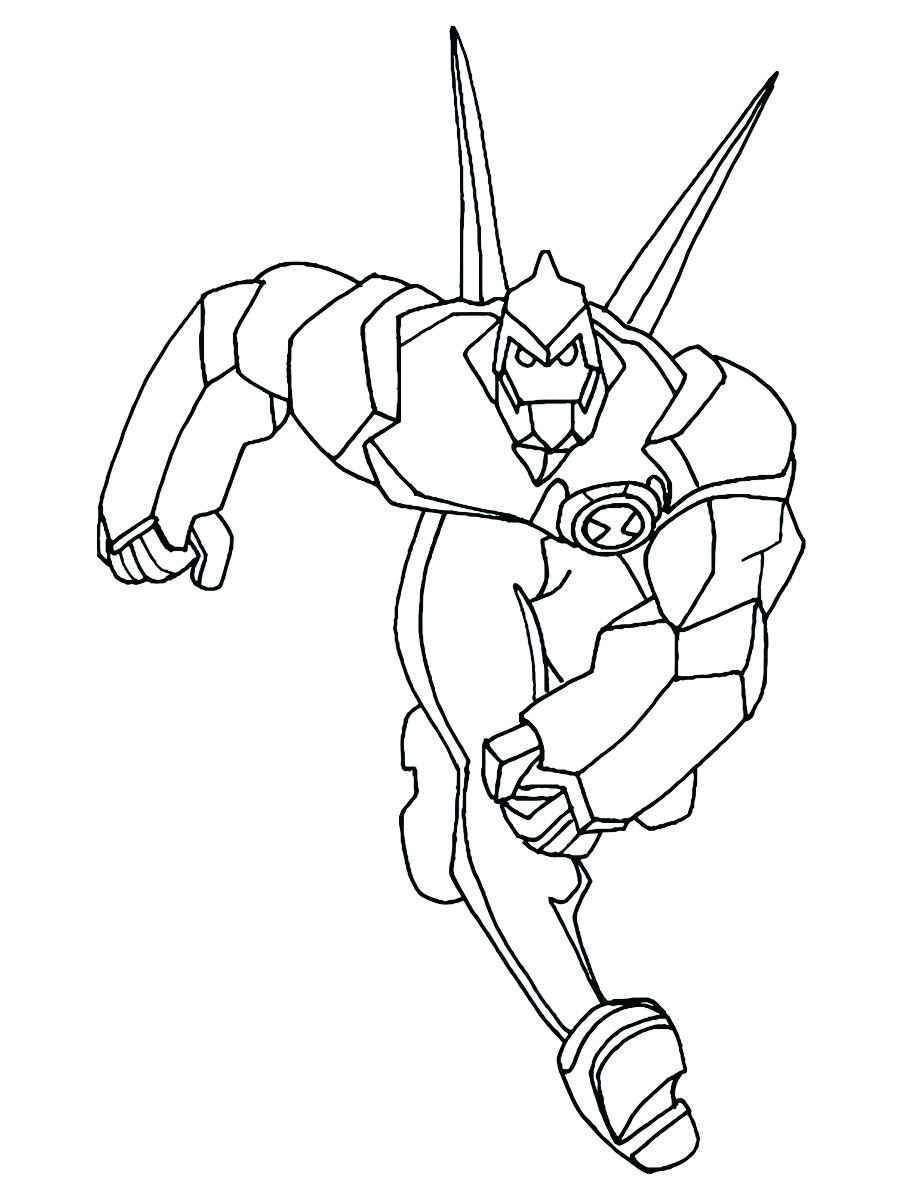 Ben 10 coloring page 75