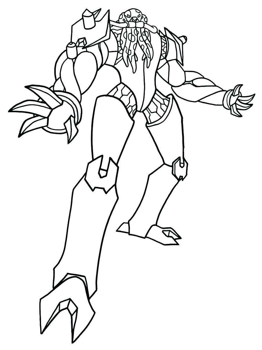 Ben 10 coloring page 76