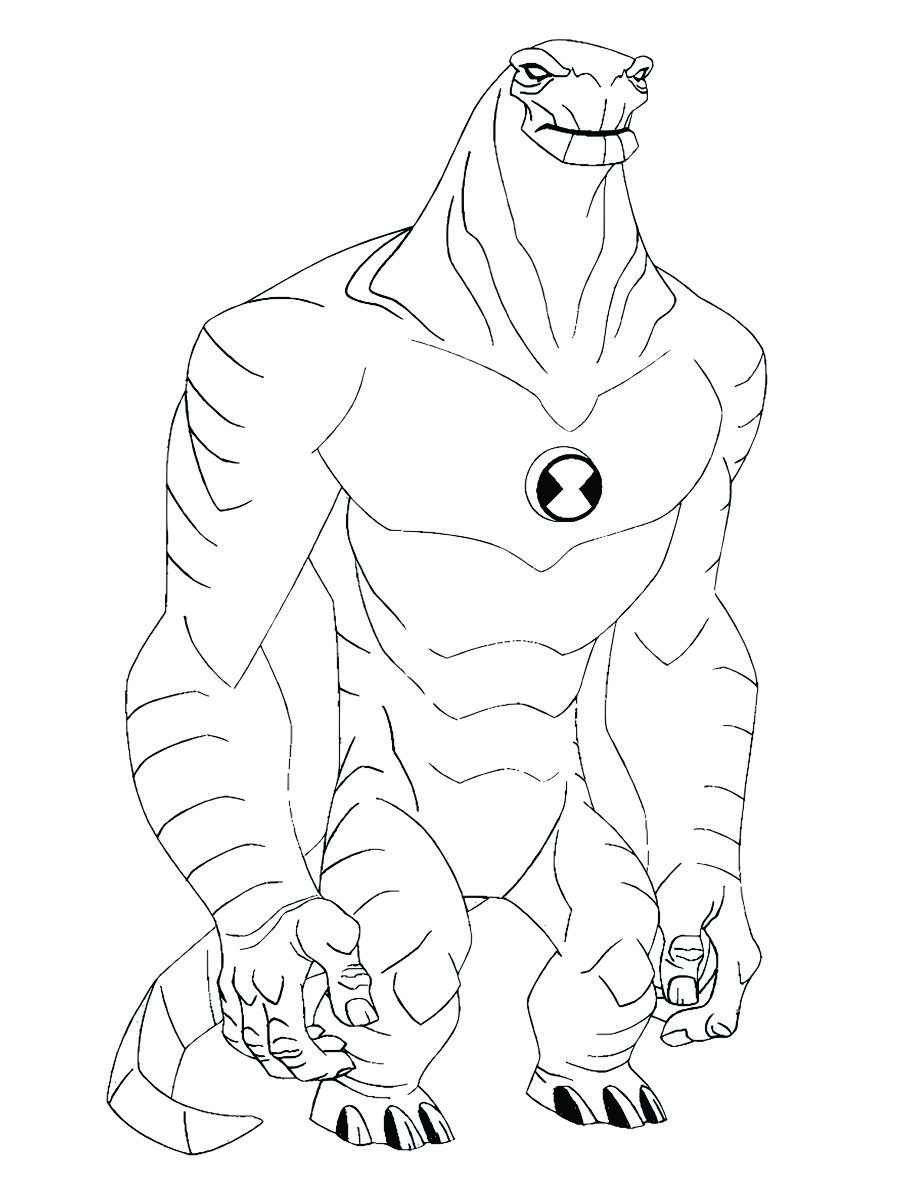 Ben 10 coloring page 77