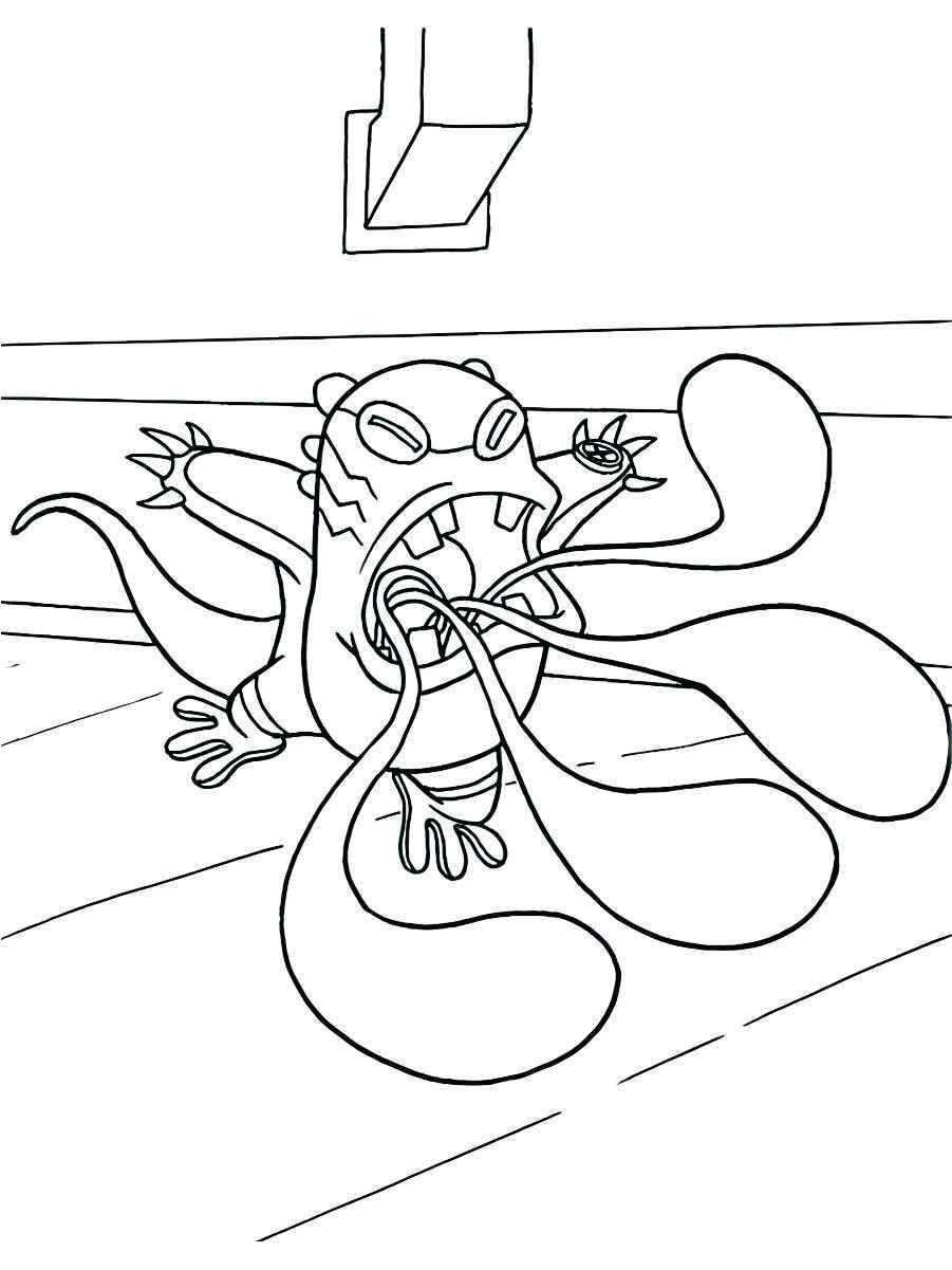 Ben 10 coloring page 90