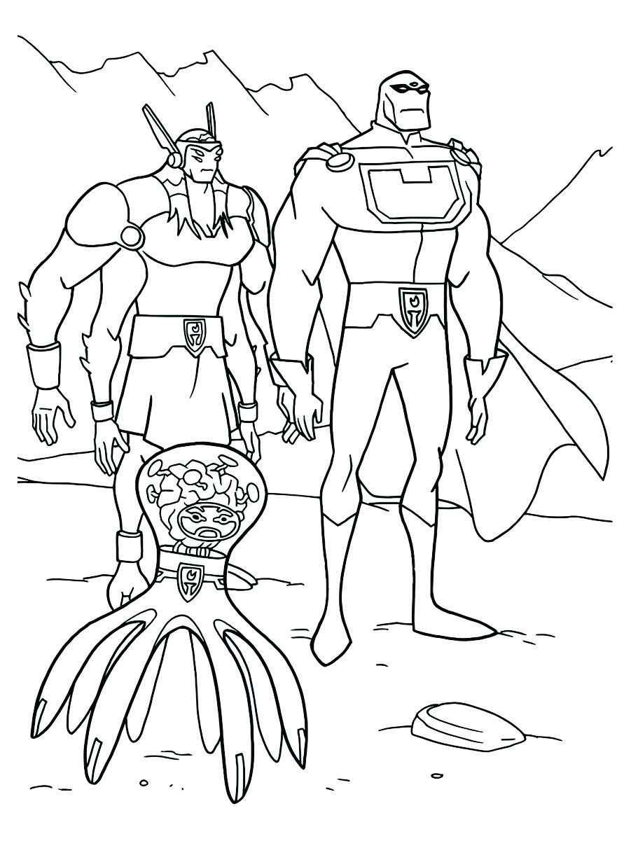 Ben 10 coloring page 91