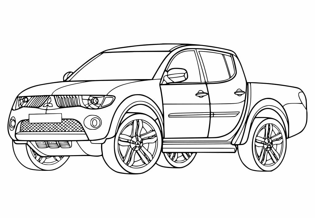 car coloring pages 10