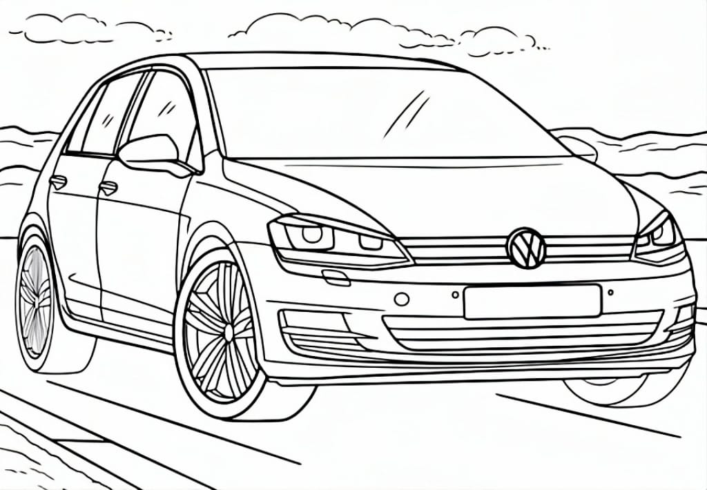 car coloring pages 15