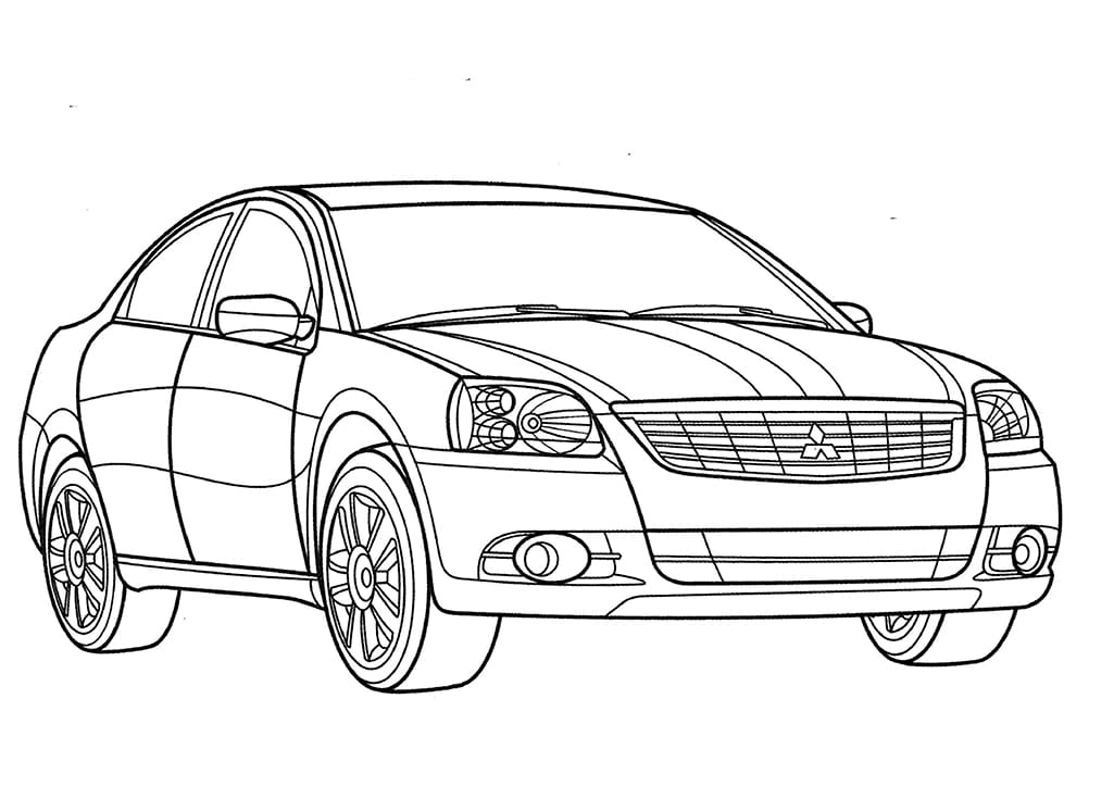 car coloring pages 12