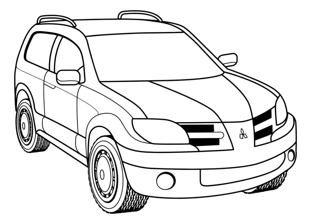 car coloring pages