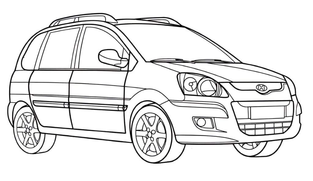 car coloring pages 34