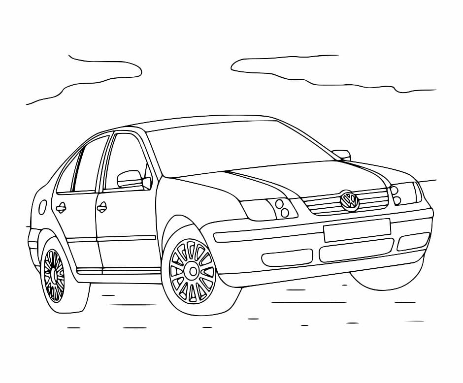 car coloring pages