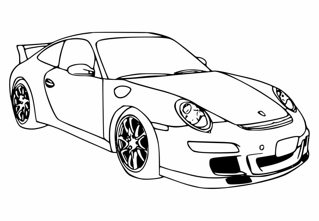 car coloring pages 20