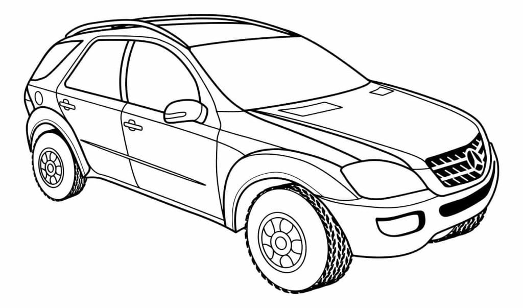 car coloring pages 11