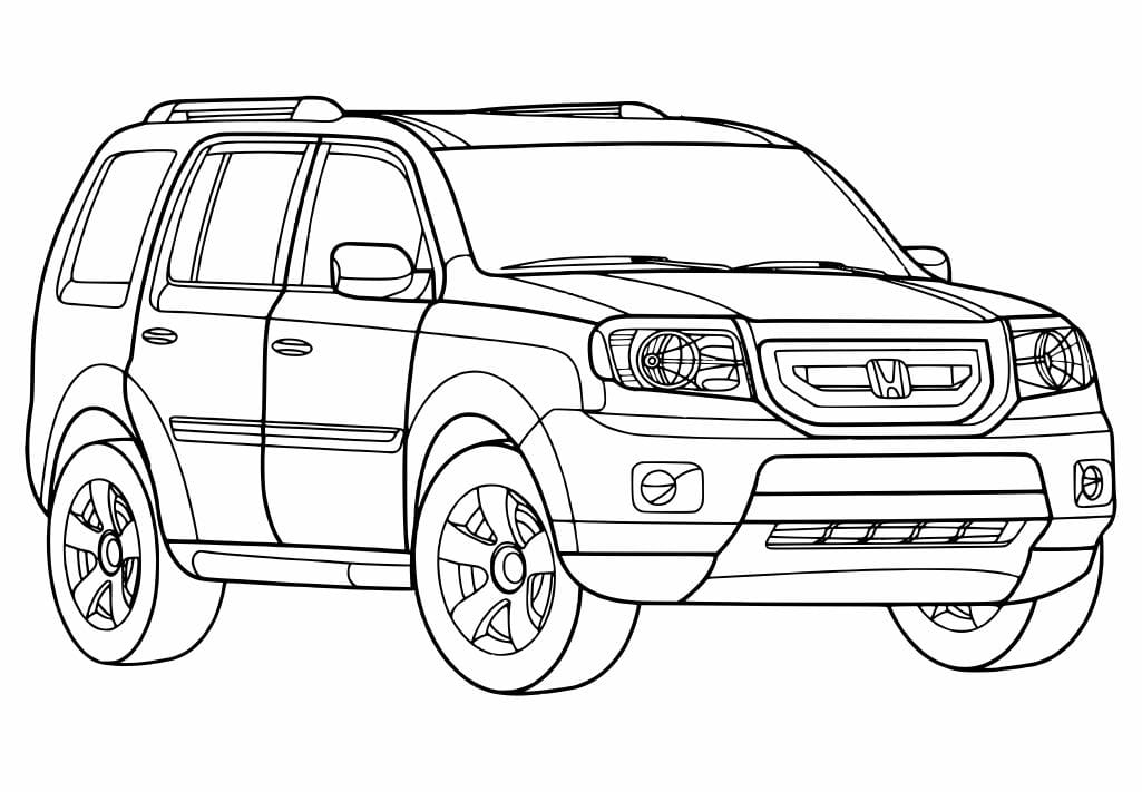 car coloring pages