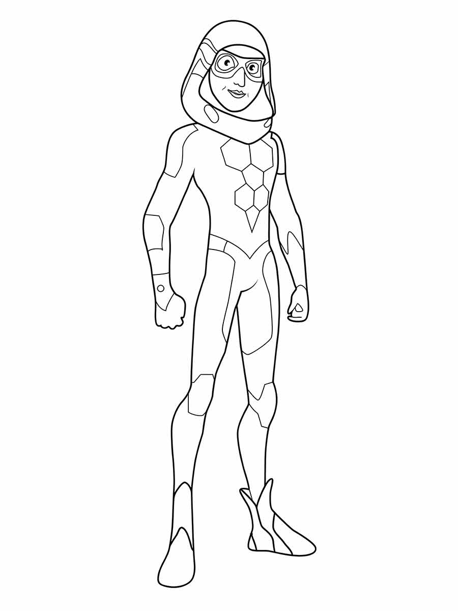 Coloring page of Carapace.