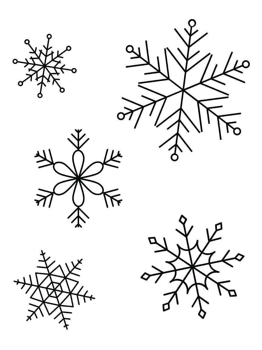 Little stars coloring page.