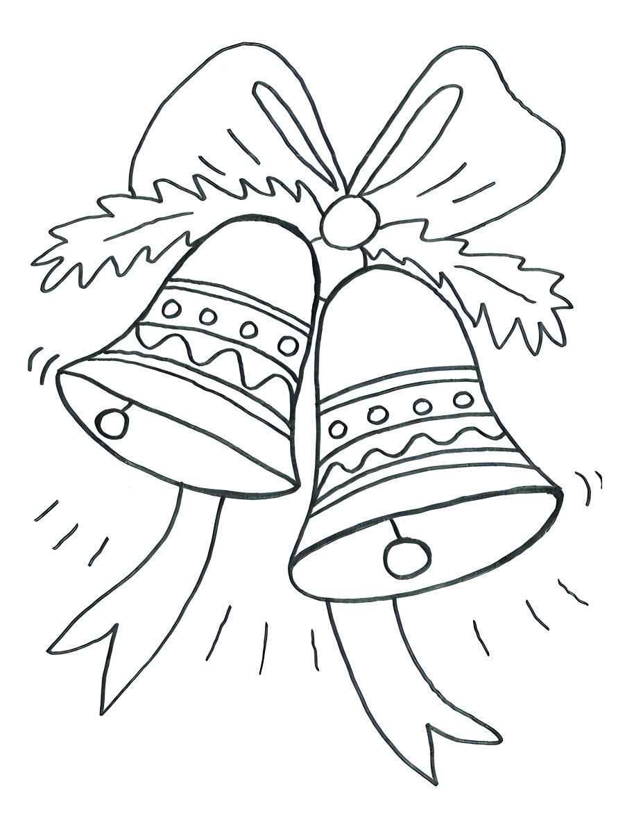 Bells coloring page.