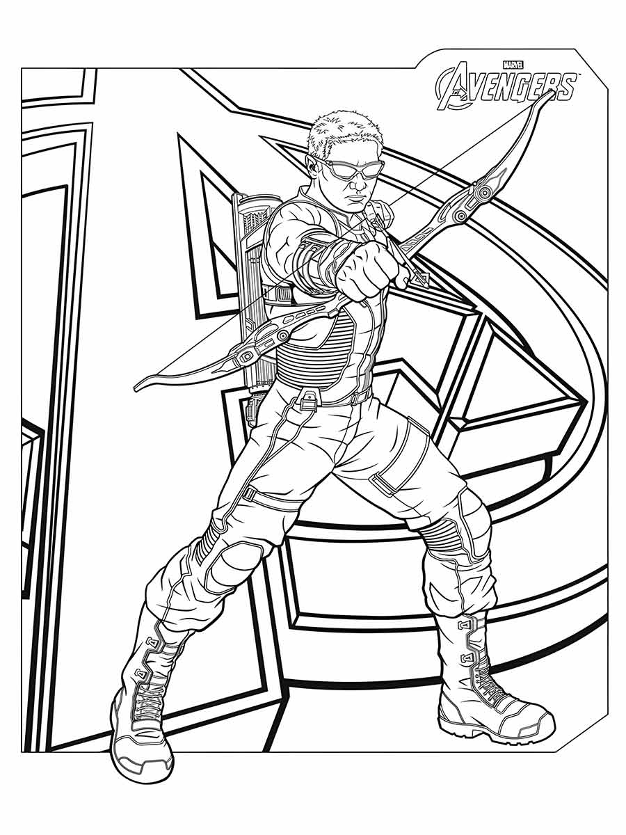 Avengers Coloring Pages