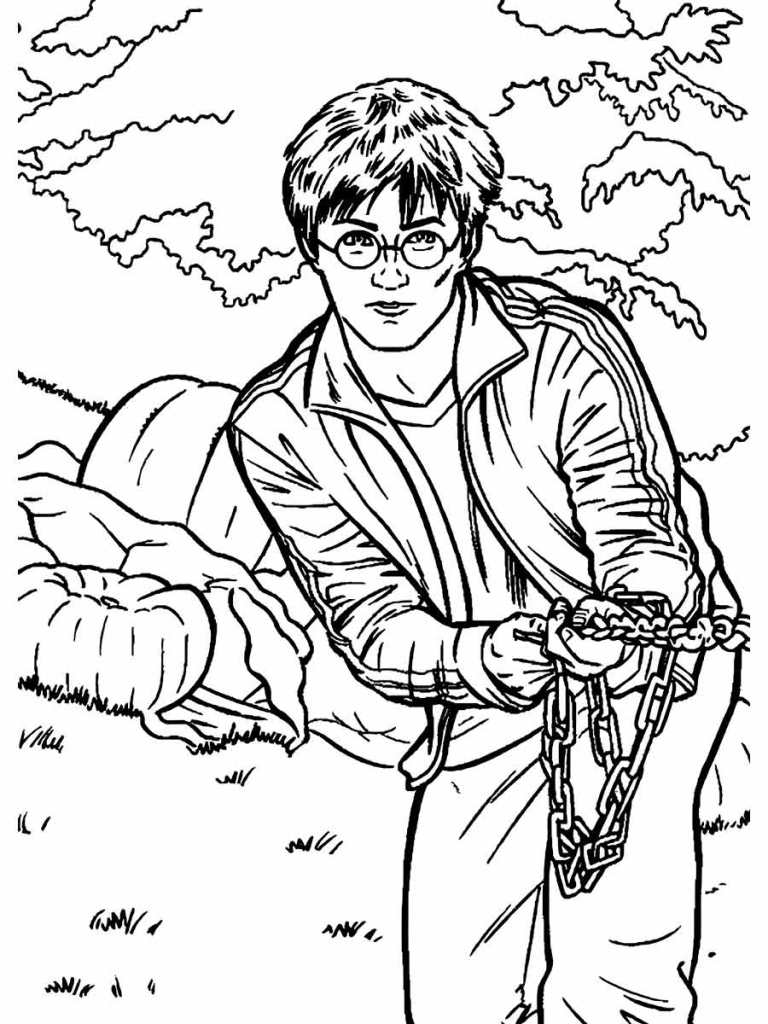 Harry Potter coloring page 15