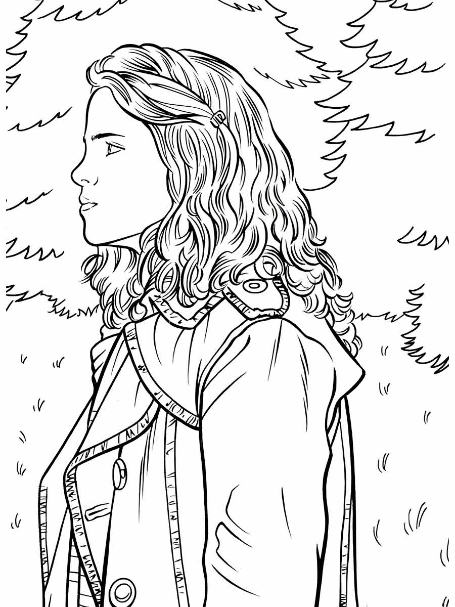 Harry Potter coloring page