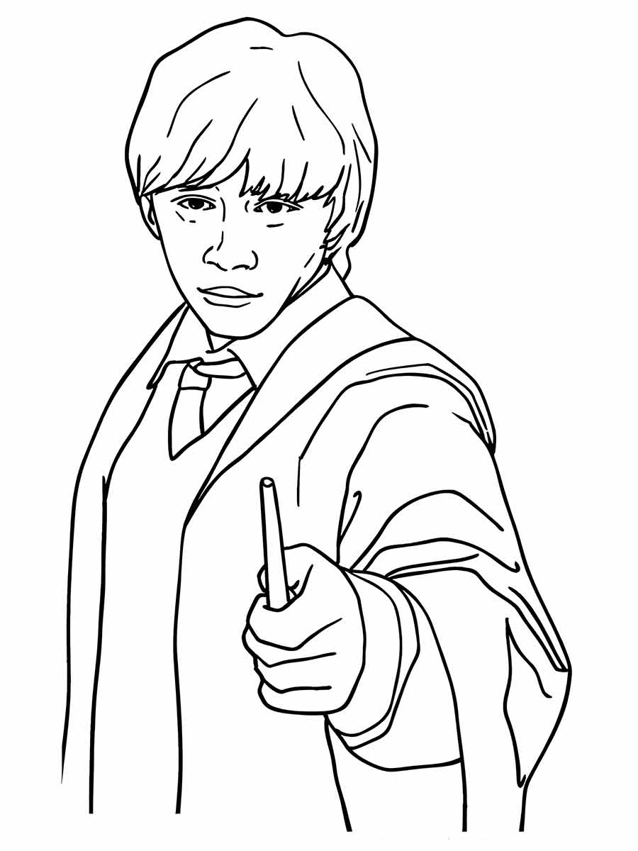 Harry Potter coloring page 23