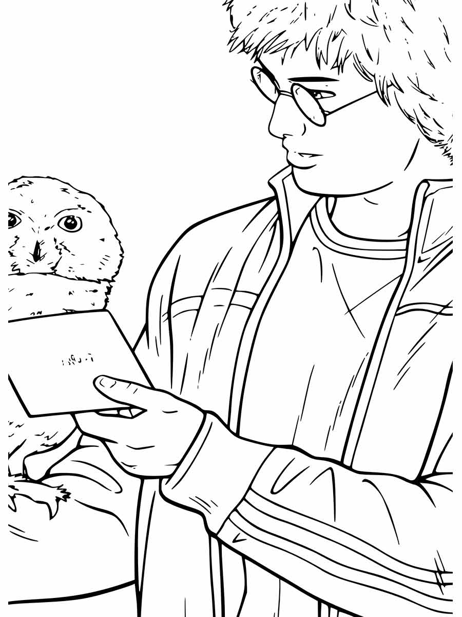 Harry Potter coloring page 27