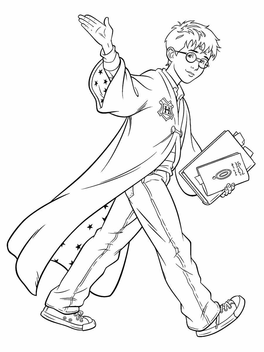 Harry Potter coloring page 29