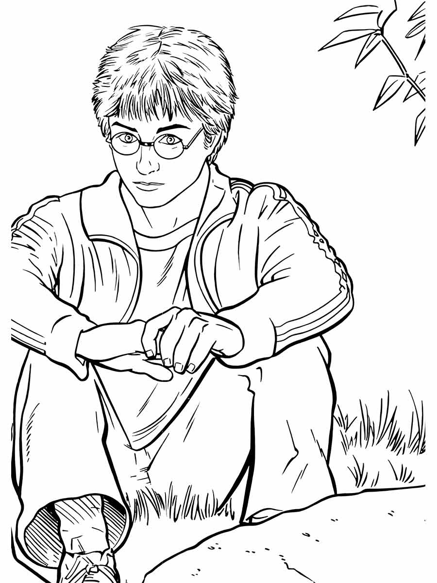 Harry Potter coloring page 5