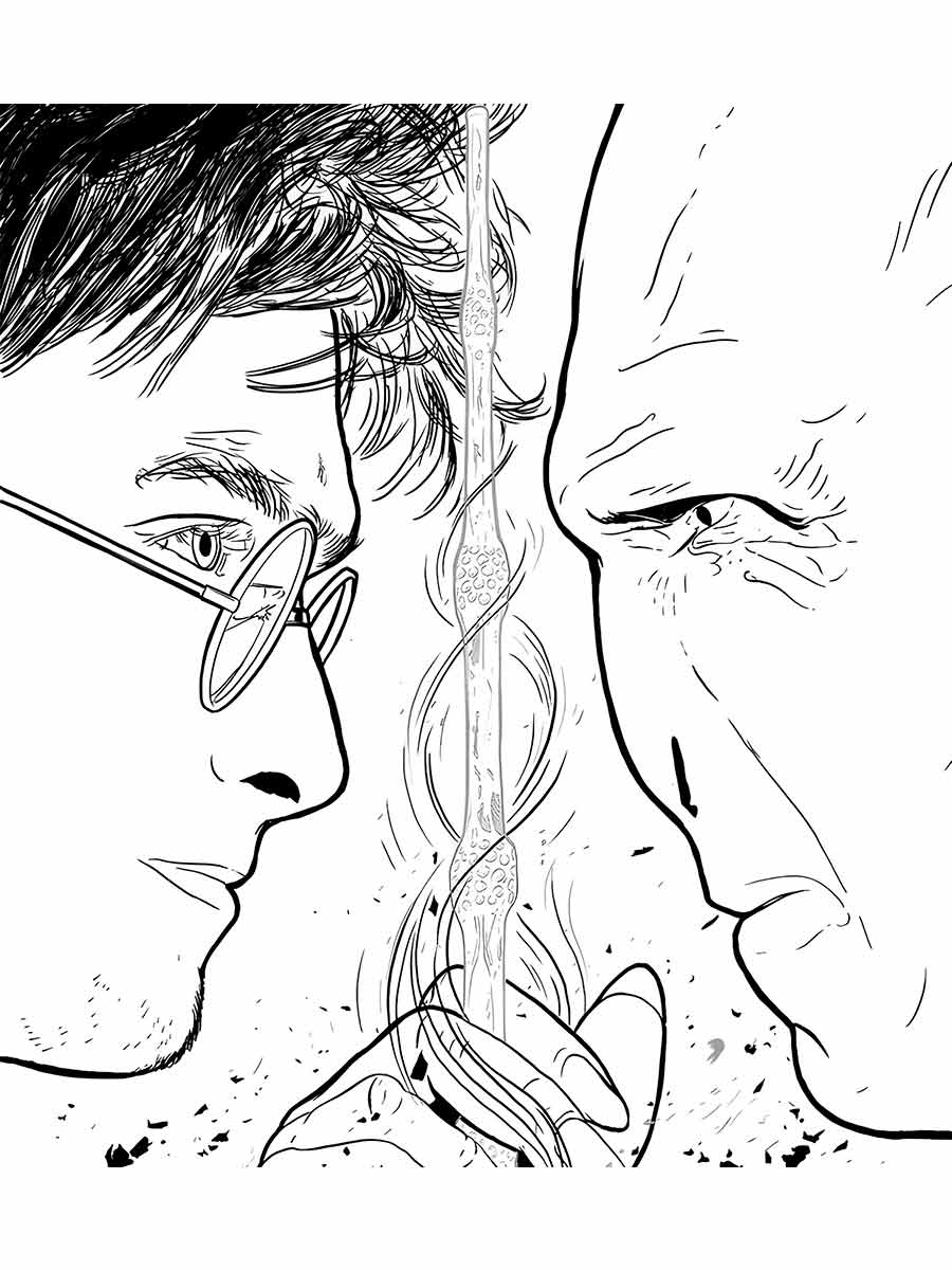 Harry Potter coloring page 50