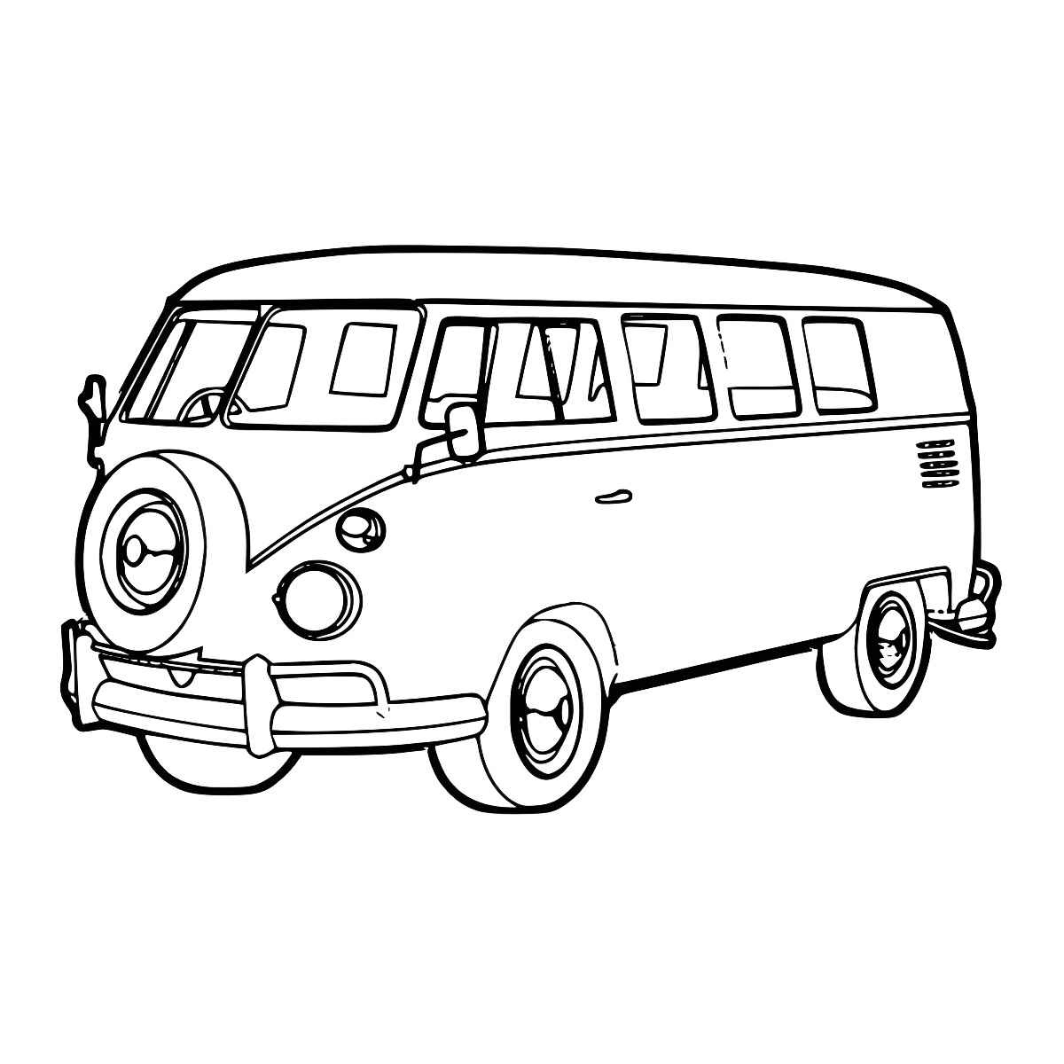 Kombi coloring page.