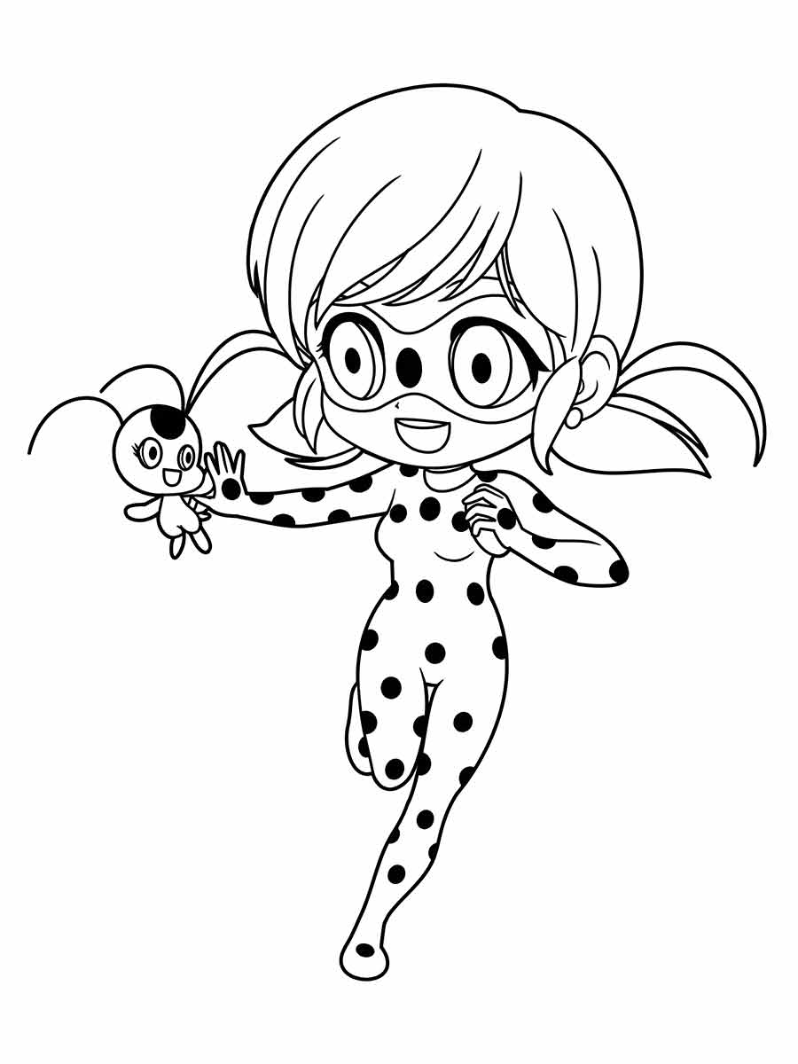 Coloring page of Ladybug