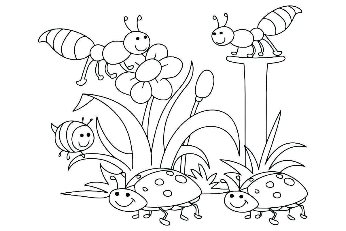 Coloring page of ladybugs, number 33.