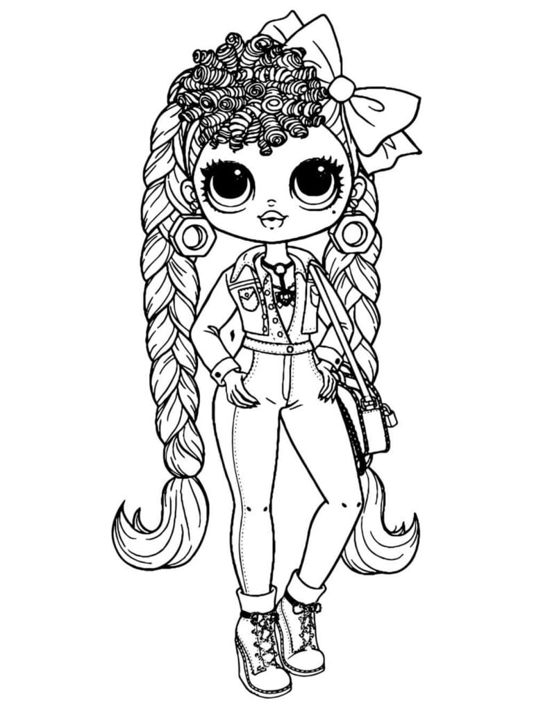 LOL Doll Ilgakase coloring page.