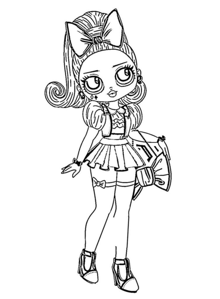 LOL Fashion Show Doll coloring page.