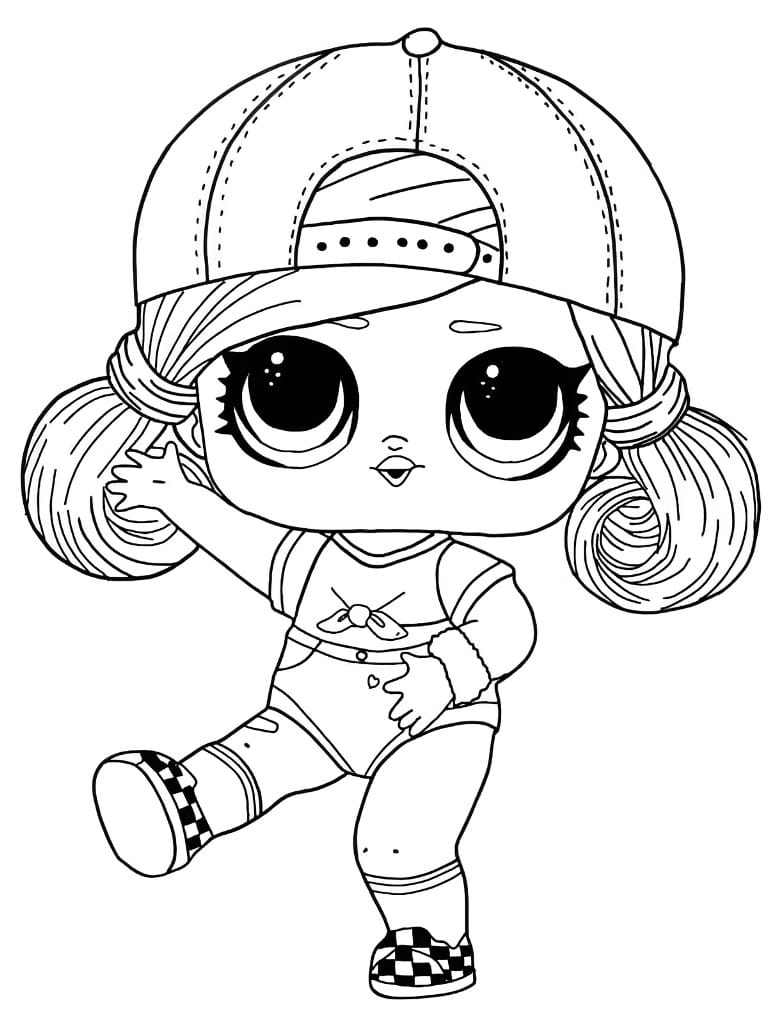 LOL Mazoji Doll coloring page.