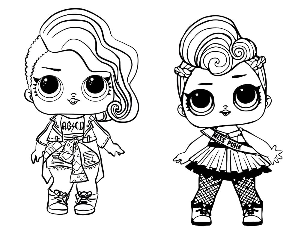 LOL Surprise Doll coloring page 5.