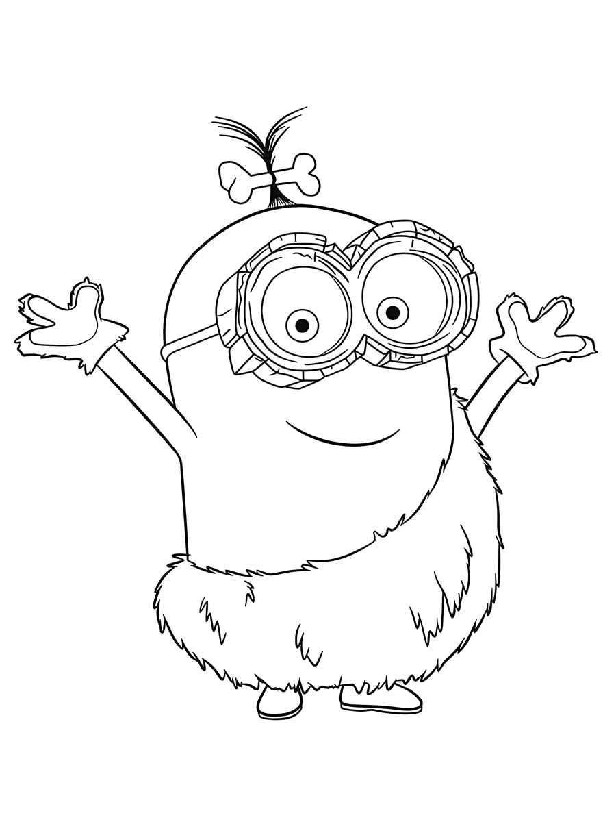 Minions coloring page 30.